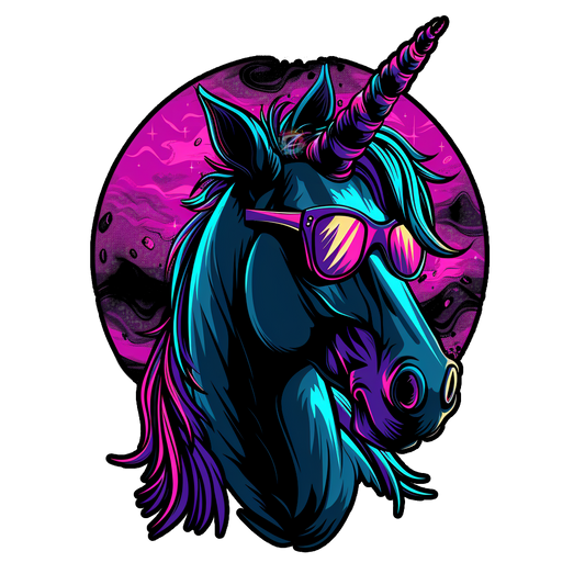 Cosmic Neon Unicorn