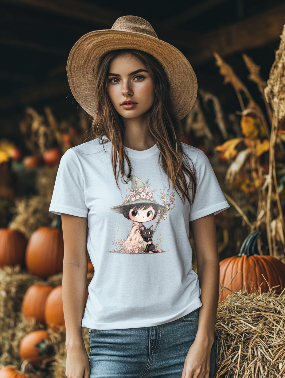Blossom Witch & Her Feline Familiar